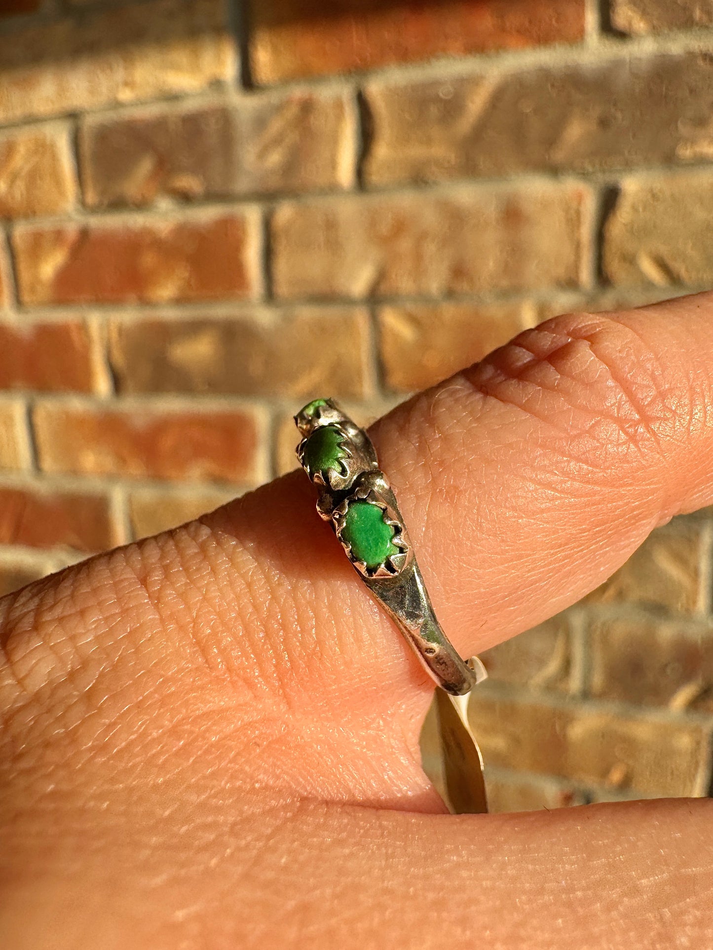 Vintage Sterling Silver Turquoise Ring