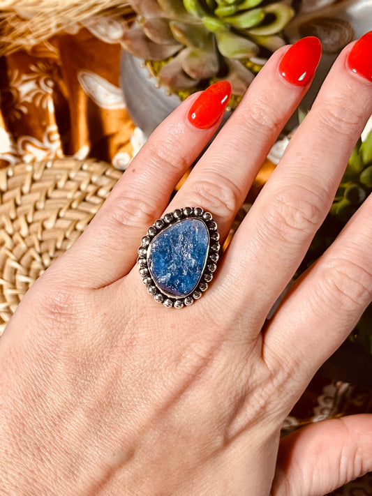 Sterling Blue Lapis Ring