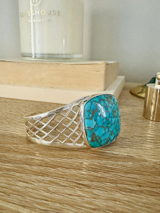 Sterling Silver Turquoise Cuff Bracelet