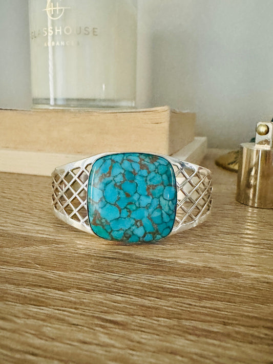 Sterling Silver Turquoise Cuff Bracelet