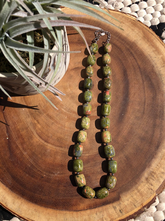 Green Agate Necklace