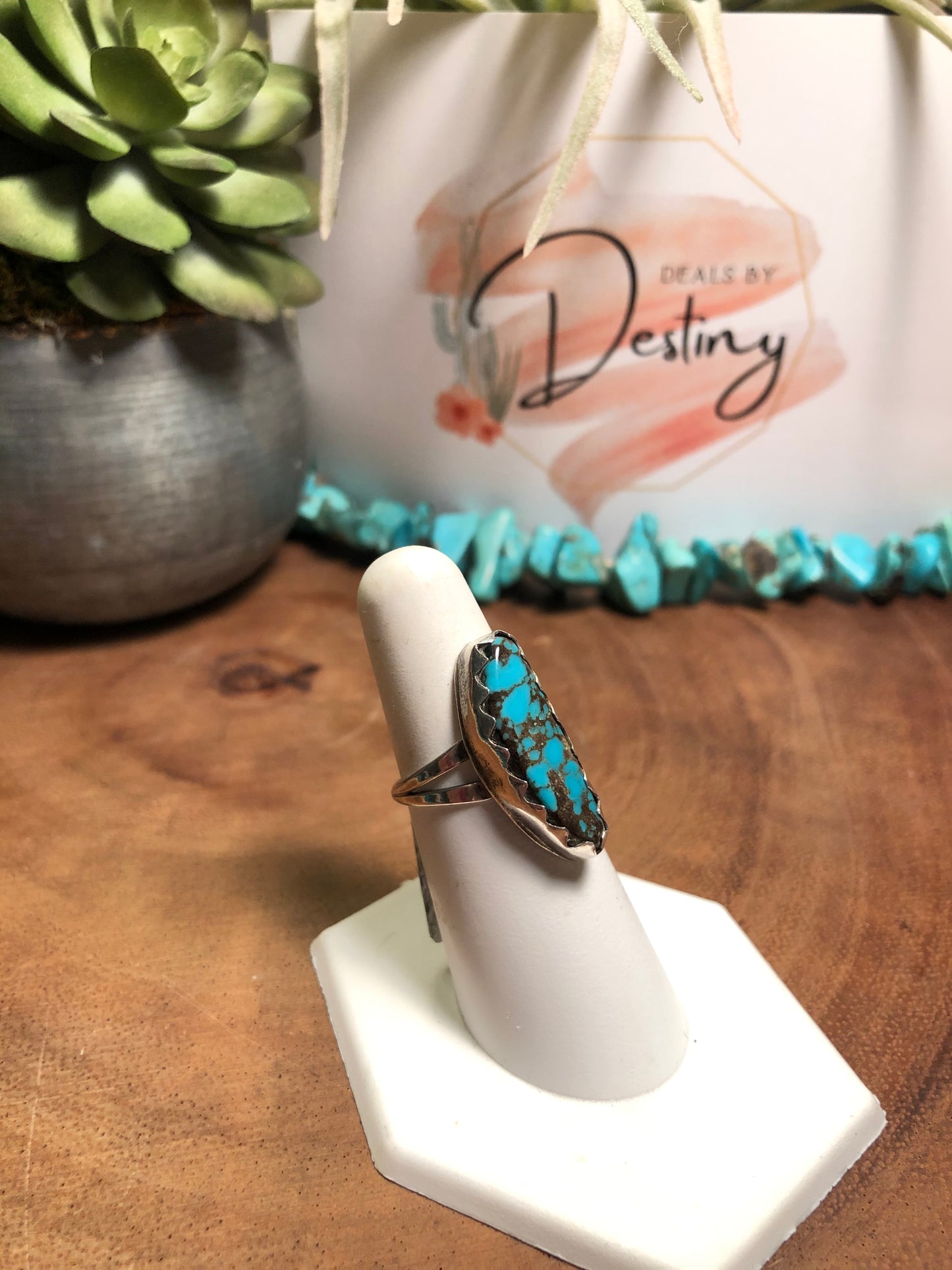 Sterling Silver Turquoise Ring