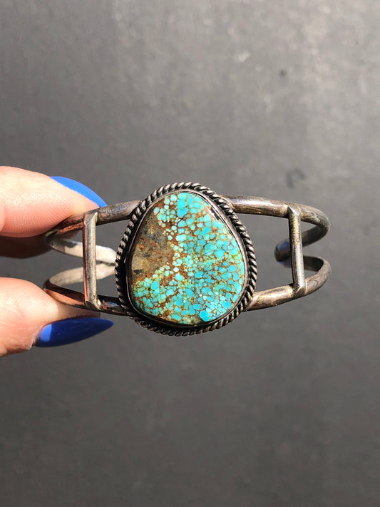 Sterling Turquoise Cuff Bracelet