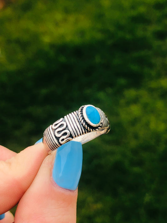 Sterling Silver Turquoise Ring