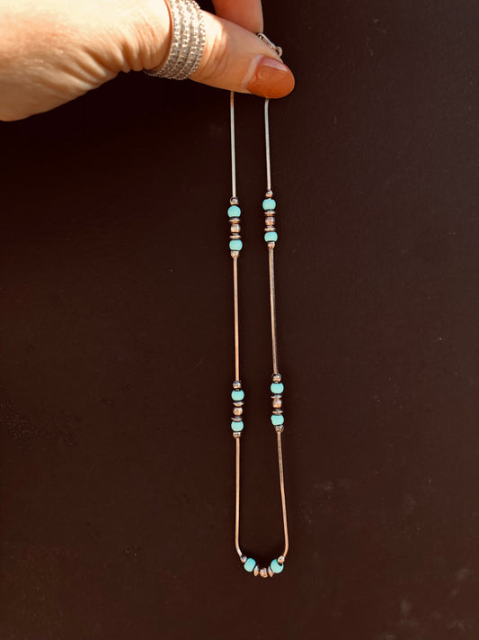 Sterling Turquoise Necklace