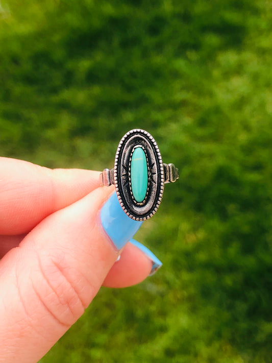 Silver Turquoise Ring