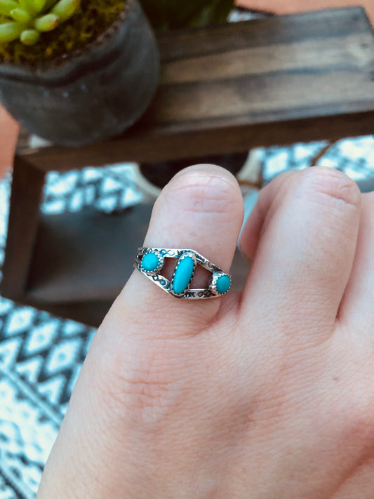 Sterling Turquoise Ring