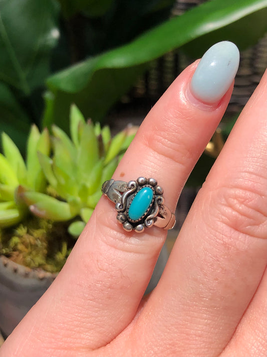 Sterling Silver Turquoise Ring