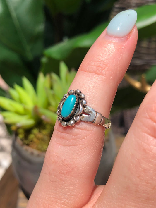 Sterling Silver Turquoise Ring