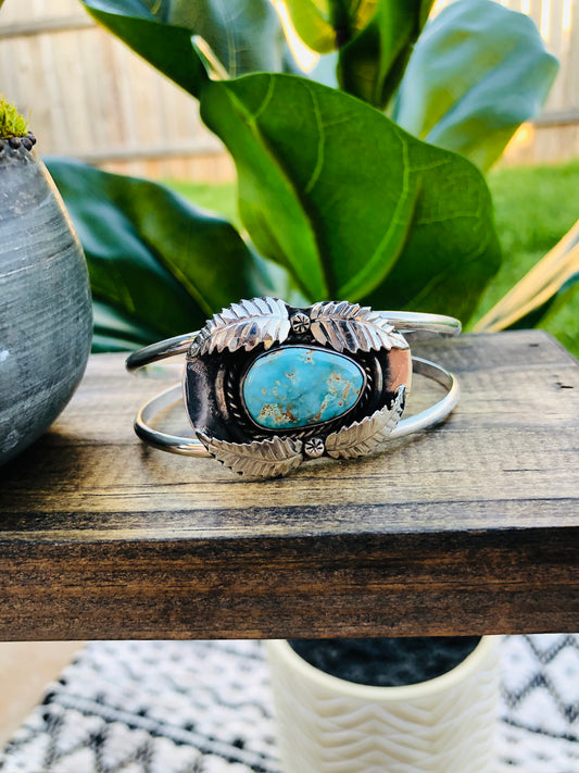 Sterling Turquoise Bracelet