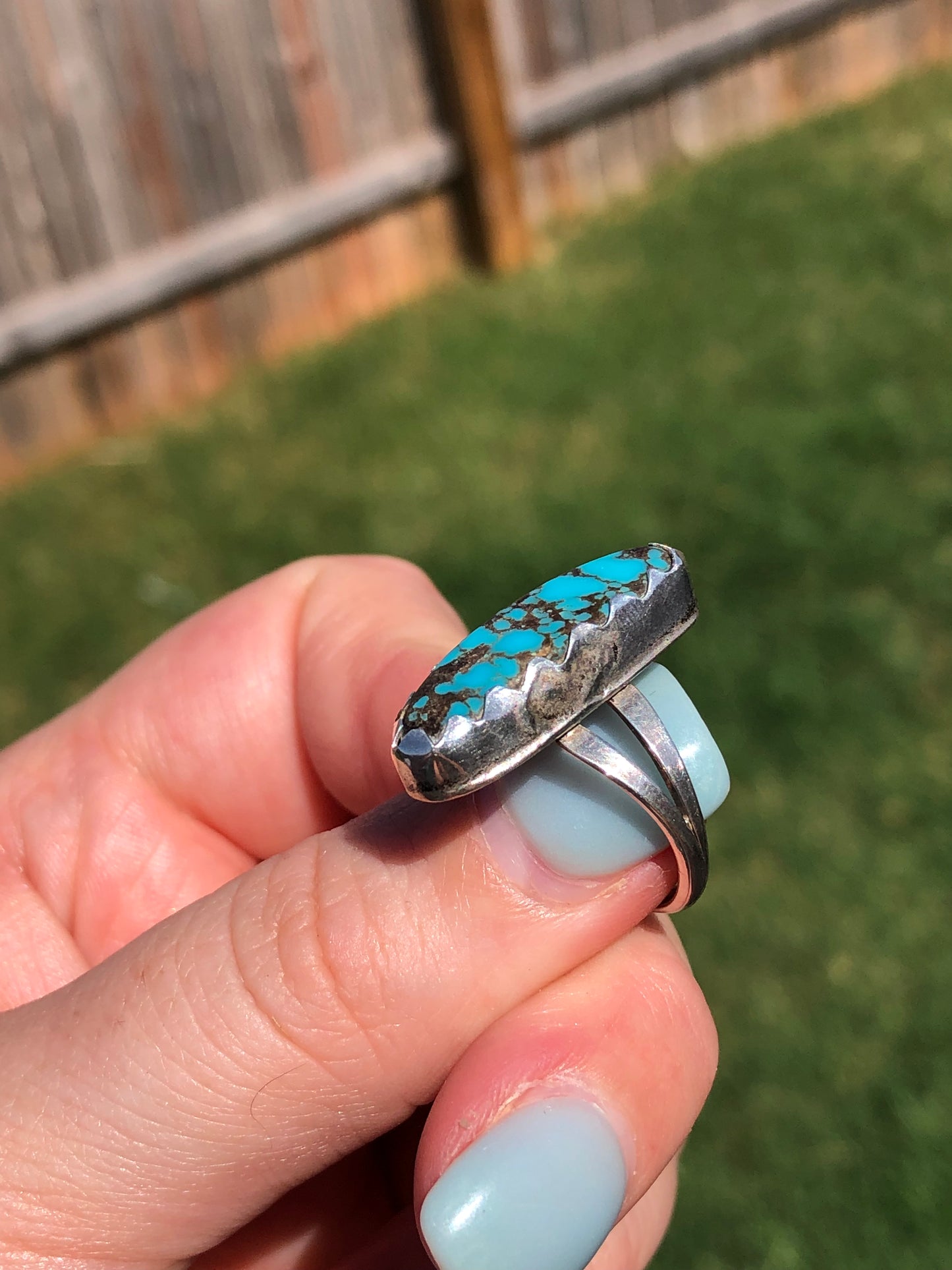 Sterling Silver Turquoise Ring