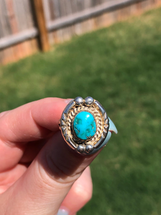 Sterling Silver Turquoise Ring