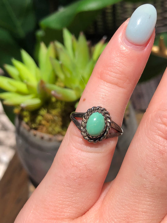 Sterling Silver Turquoise Ring