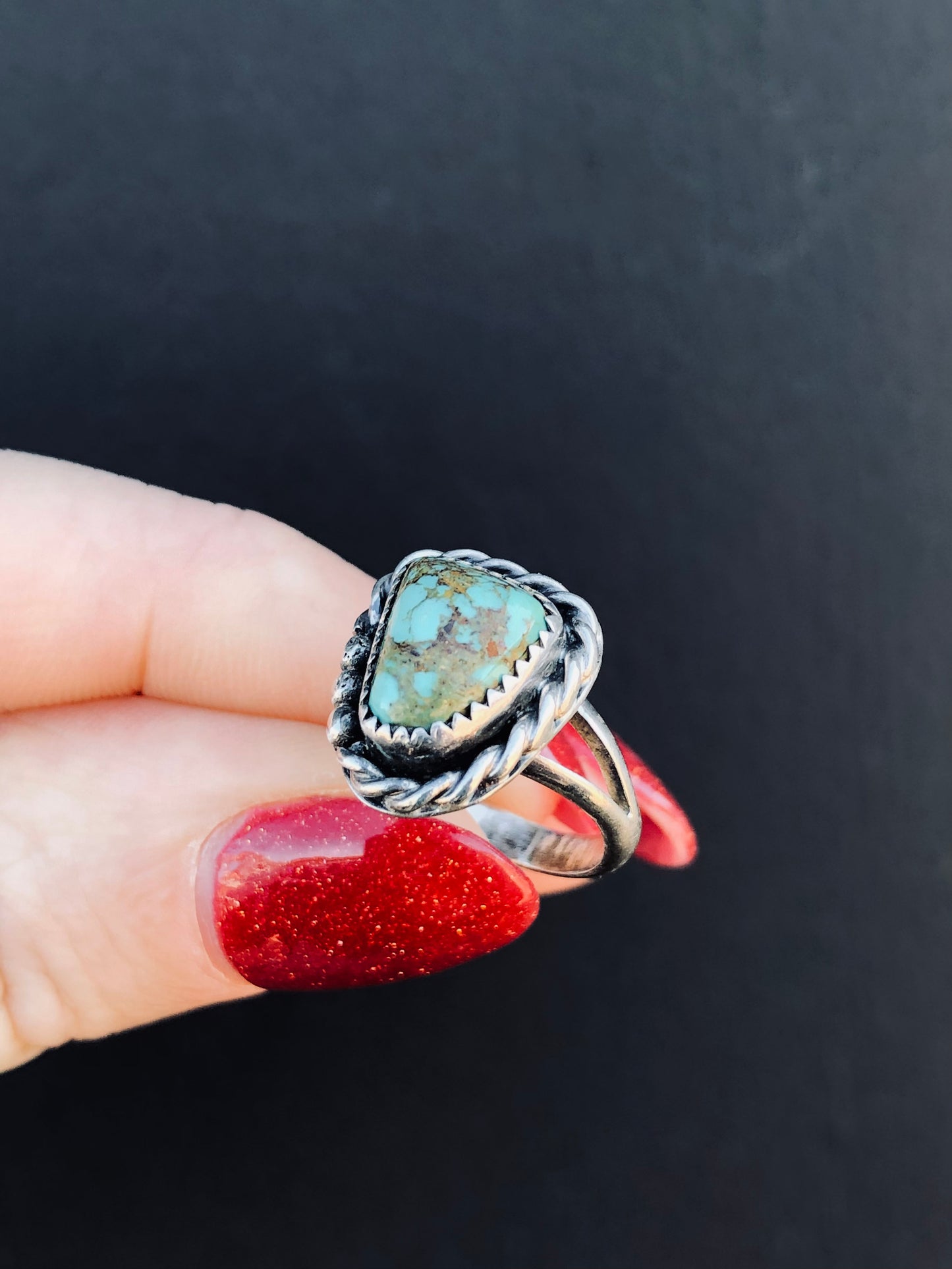 Sterling Turquoise Ring