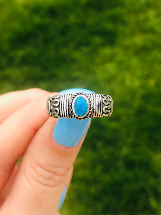 Sterling Silver Turquoise Ring