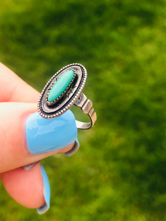 Silver Turquoise Ring