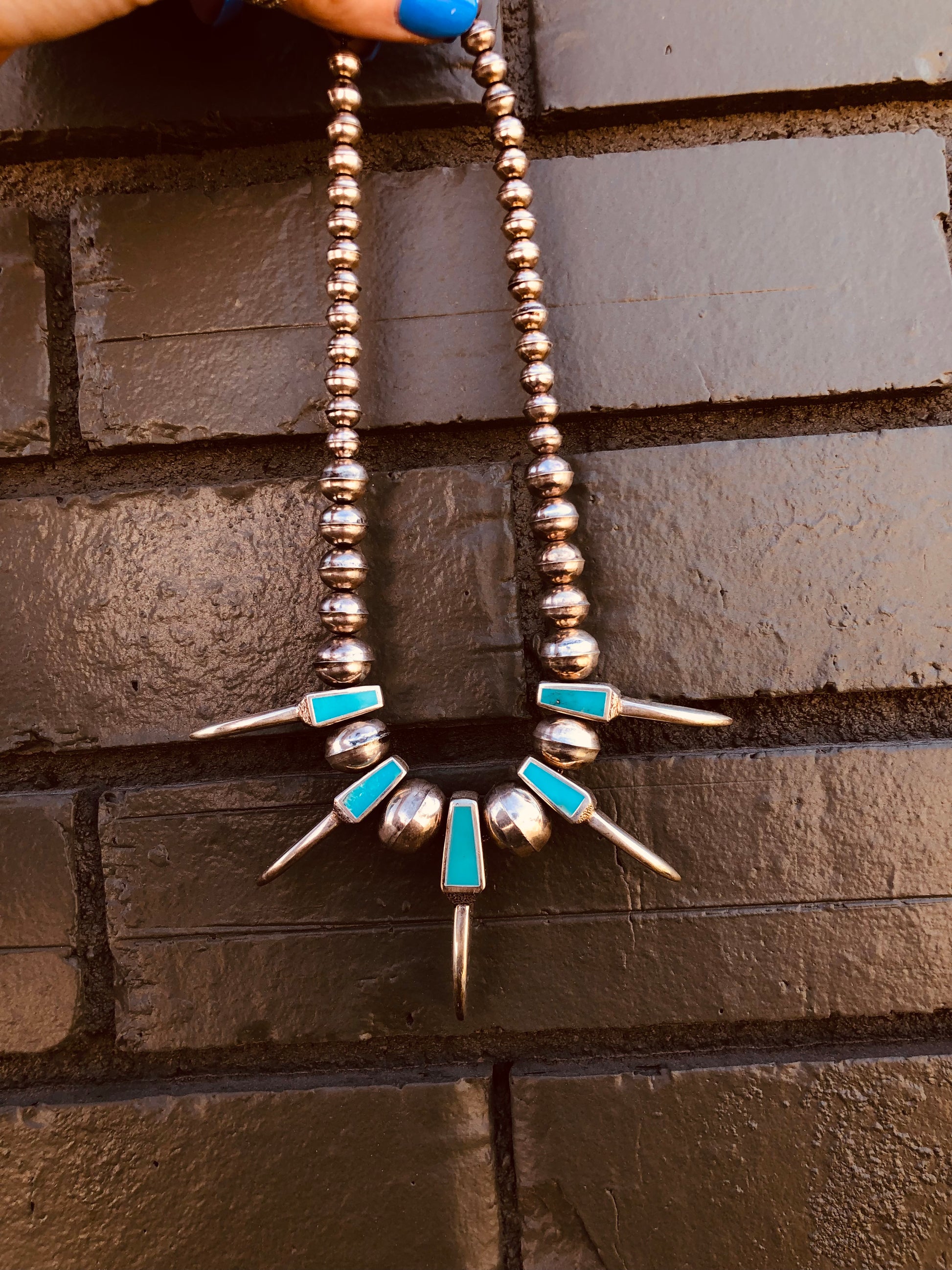 Navajo bear claw on sale necklace